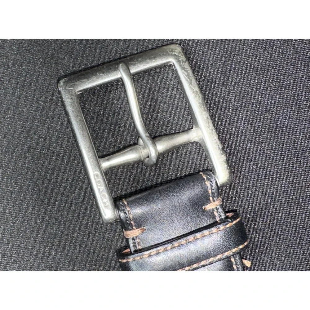 Coach Leather Belt Mens 34
